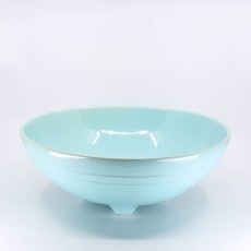 Pacific Pottery Hostessware 314 Serving Bowl Aqua