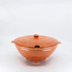 Pacific Pottery Hostessware 604 Tureen Red