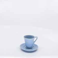 Pacific Pottery Hostessware 629-631 Demi Cup-Saucer Delph