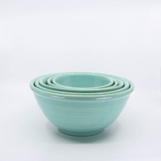 Pacific Pottery Hostessware Mixing Bowl Set Green