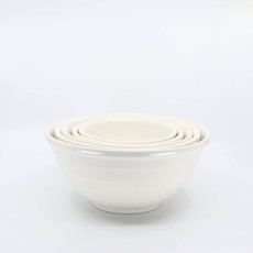 Pacific Pottery Hostessware Mixing Bowl Set White