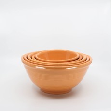 Pacific Pottery Hostessware Mixing Bowl Set Apricot