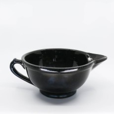 Pacific Pottery Hostessware 12R Plainware Batter Bowl Black