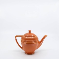 Pacific Pottery Hostessware 446 4-Cup Teapot Red