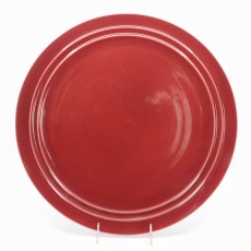 Pacific Pottery Hostessware 612 Chop Plate Dubonnet