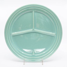 Pacific Pottery Hostessware 615 Divided Plate Green