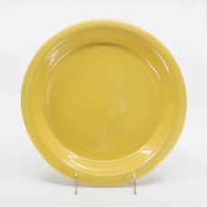 Pacific Pottery Hostessware 638 Pie Plate Yellow