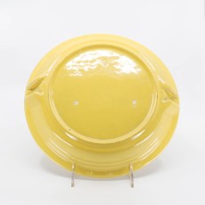 Pacific Pottery Hostessware 638 Pie Plate Yellow (back)