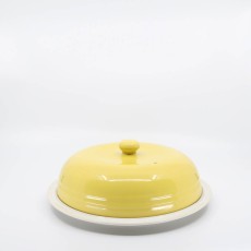 Pacific Pottery Hostessware 639 Muffin Lid Yellow