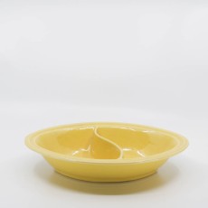 Pacific Pottery Hostessware 640 Div Bowl Yellow