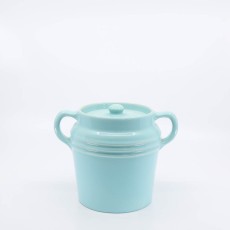 Pacific Pottery Hostessware 235 Beanpot Aqua