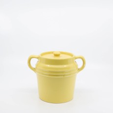 Pacific Pottery Hostessware 235 Beanpot Yellow