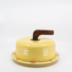 Pacific Pottery Hostessware 416 Cheese Cover Yellow