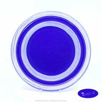 Pacific Pottery Hostessware Decorated 2007 613 Dinner Plate Pacblue