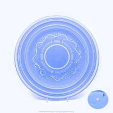 Pacific Pottery Hostessware Decorated E 613 Dinner Plate Delph