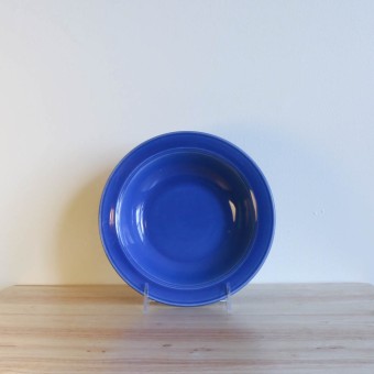 Vernon Kilns Early California Bowl Soup Blue