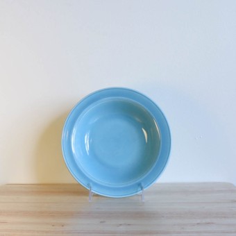 Vernon Kilns Early California Bowl Soup Turquoise