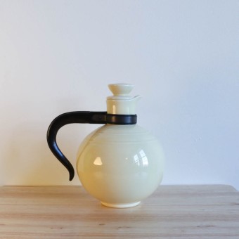 Vernon Kilns Early California Carafe Round Yellow