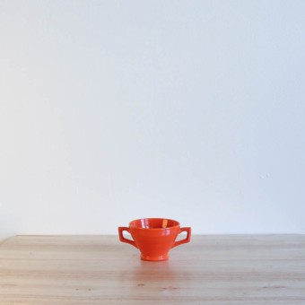 Vernon Kilns Early California Demi Sugar Orange