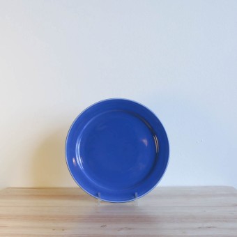 Vernon Kilns Early California Salad Plate Blue