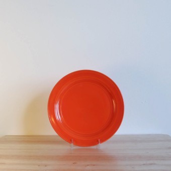 Vernon Kilns Early California Salad Plate Orange