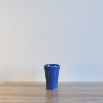 Vernon Kilns Early California #1 Tumbler Blue