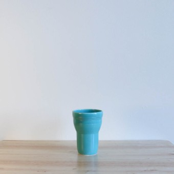 Vernon Kilns Early California #2 Tumbler Green