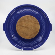 Pacific Pottery Hostessware 414 Tab Platter Cheese Pacblue