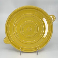 QwkDog Pacific Pottery Hostessware 201 Trivet yellow