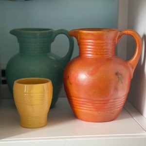 #430 ring pitchers and tumbler from Jack Chipman (Bill Stern collection). I waited YEARS to get my hands on one of these pitchers and I was able to purchase both.