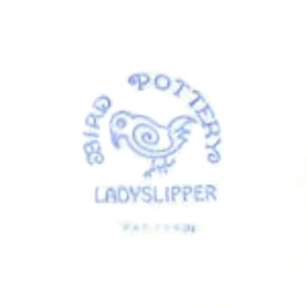 Ladyslipper, backstamp