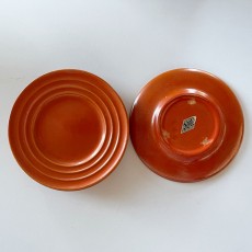 QwkDog Pacific Pottery Hostessware 609 Early Saucers