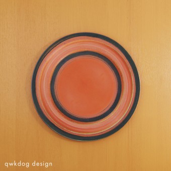 QwkDog 3D Pacific Pottery Hostessware Decorated 2007