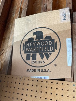 Heywood Wakefield shipping box