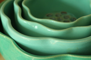 Garden City Ruffle Bowls