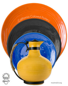 Bauer "California Colored Pottery"