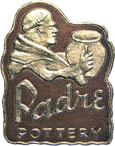 Padre Pottery Foil Label