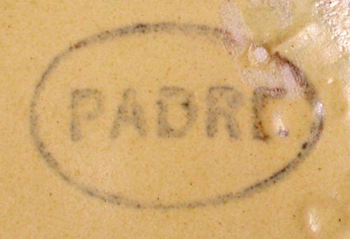 Padre Pottery Backstamp