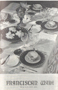 Franciscan Coronado Place Setting