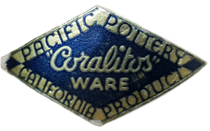 Pacific Pottery Coralitos Label