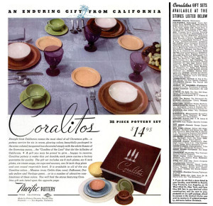 Pacific Pottery Coralitos - Life Magazine December 1938