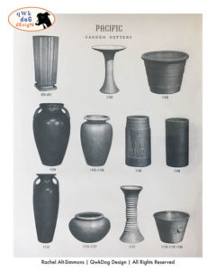 Pacific Pottery Artware Catalog