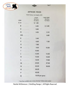 Pacific Pottery Artware Catalog