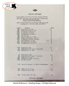 Pacific Pottery Artware Catalog