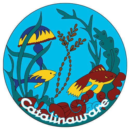 QwkDog Catalina Island Under the Sea Logo