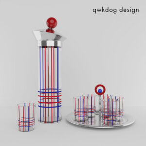 QwkDog Design Tam O'Shanter Cocktail Set
