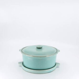 Pacific Pottery Hostessware 200-201 Casserole Trivet Green