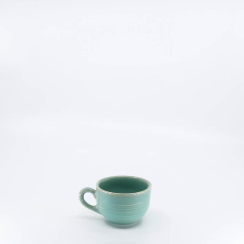 Pacific Pottery Hostessware 313 Punch Cup Green (early)