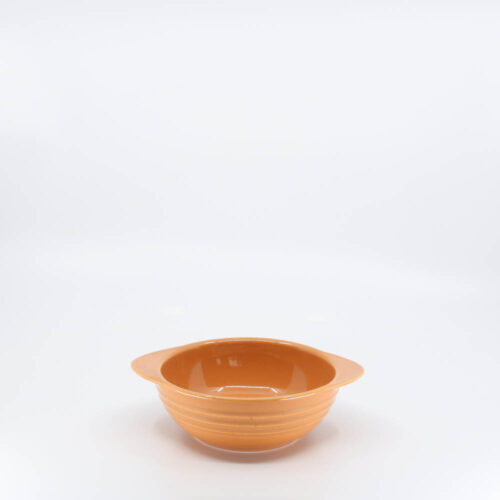 Pacific Pottery Hostessware 37 Onion Soup Bowl Apricot (later)