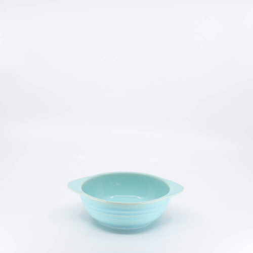 Pacific Pottery Hostessware 37 Onion Soup Bowl Aqua